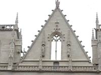 Lyon, Cathedrale St-Jean apres renovation, Facade (4)